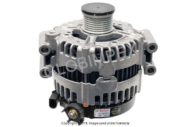 BMW 135i 335i 335i xDrive 335is 2007-2013 Alternator-180 Amp (Rebuilt) BOSCH OEM - Image 1 of 1