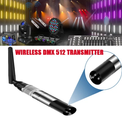 2.4G Wireless DMX 512 Transmitter Sender LED Beleuchtungssteuerung Bühnenlicht - Bild 1 von 4