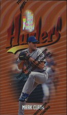 1997 Finest Refractors Chicago Cubs Baseball Card #68 Mark Clark B