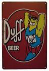 Duff Beer Simpsons Vintage Retro Blechschild 20x30cm Nostalgie