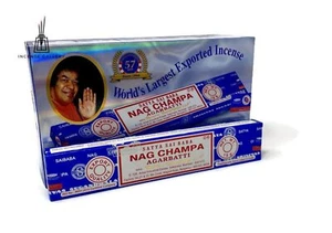 Palitos de incienso Satya Sai Baba Nag Champa - Imagen 1 de 9