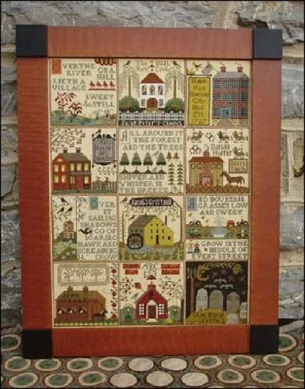 The Village of Hawk Run Hollow - Carriage House Samplings New Chart - Image 1 of 1