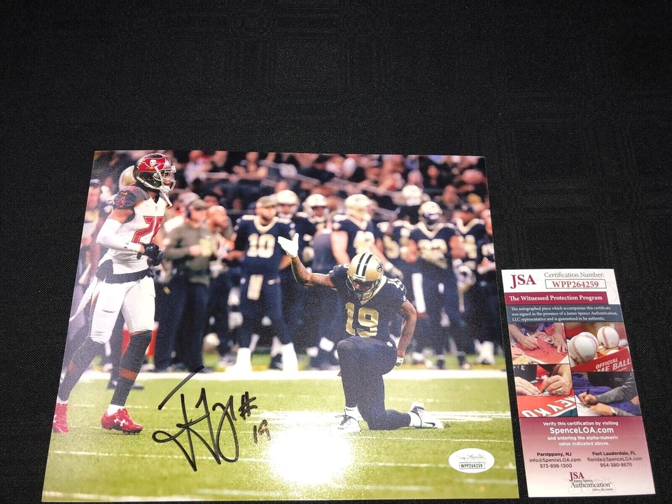 FOTO FIRMADA AUTOGRAFIADA 8X10 TED GINN JR SANTOS DE NUEVA ORLEANS CERTIFICADO DE AUTENTICIDAD JSA WPP264259 Foto 1 de 1