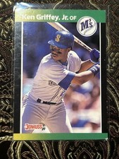 KEN GRIFFEY JR. - 1989 Donruss - Leaf - Baseballs Best - ROOKIE RC - #192 - HOF