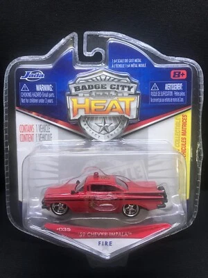 Jada Insignia City HEAT '59 Chevy Impala Coleccionable Escala 1:64 Foto 1 de 4