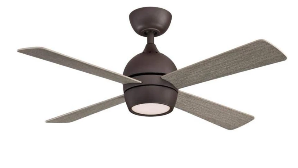 Fanimation Fans FP7644DZ Kwad 44 Indoor Ceiling Fan Dark Bronze Free Shipping - Image 1 of 3
