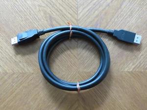 DAEC COXOC 6ft DisplayPort M-M Male to Male Video Cable Display Port 6 Foot Feet - Picture 1 of 5