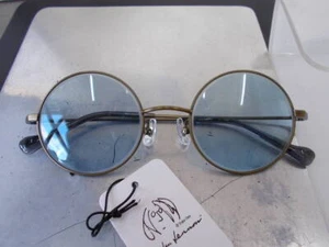 Occhiali da sole rotondi John Lennon JL-548-4 metallo 49□21-142 blu chiaro - Foto 1 di 9