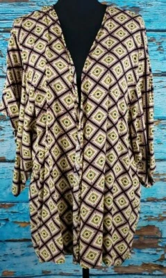 Tori Praver Swimwear Multicolored Swim Cover-Up  Women's Size L - Image 1 of 4