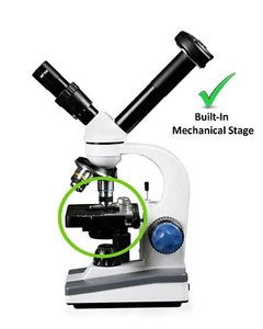 Microscopio compuesto elemental de doble vista Vision Scientific VME0018-ST-LD-DG1.3 - Imagen 1 de 5