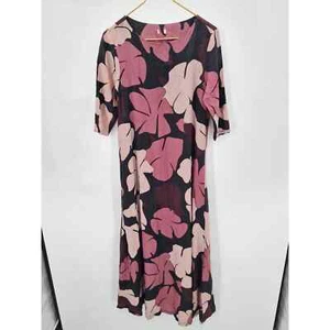 Warm NYC Kensington Silk Floral Tropical Maxi Dress Size Small - Picture 1 of 7