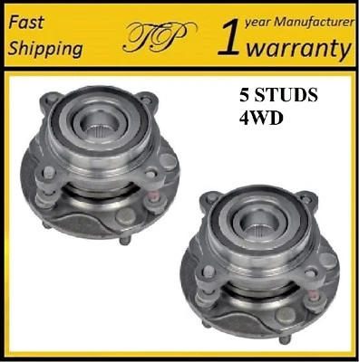 Conjunto de cojinete de cubo de rueda delantera para TOYOTA TUNDRA (4x4) 2007-2021 par Foto 1 de 3