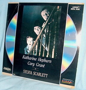LD laserdisc RKO '36 SYLVIA SCARLETT Katherine Hepburn/Cary Grant/Brian Aherne