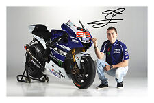 Jorge Lorenzo Signed Autograph Photo Print MotoGP Poster