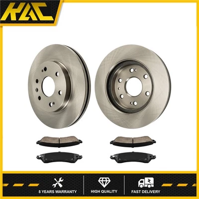 Pastillas rotores de freno delanteros para Chevy Silverado 1500 2005-2006 GMC Sierra 1500 2005 Foto 1 de 4