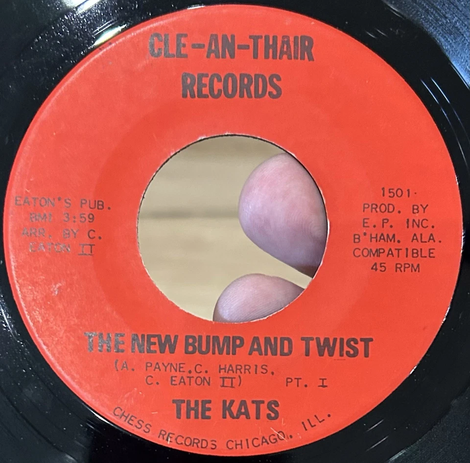 RARE Deep Funk Northern Soul 45 THE KATS New Bump & Twist CLE AN THAIR NM* - Image 1 of 4