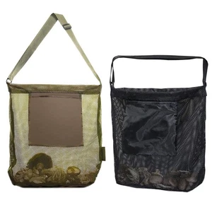 Mushroom Foraging Bag with Self Storage Guide and Tool Compartments Foldable - Picture 1 of 20