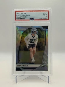 PSA 9 Cooper Dejean 321 Silver Prizm Football 2024 Panini Prizm - Picture 1 of 2