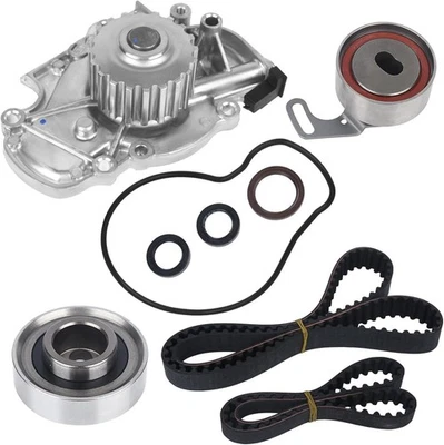 Timing Belt Kit Water Pump For 94-02 Acura Honda 2.2 2.3 SOHC w/VTEC F22B1 F23A1 - Imagem 1 de 4