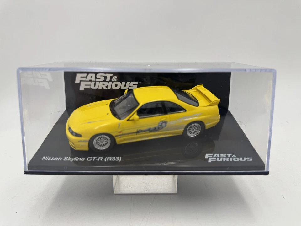 DIE CAST 1/43 " NISSAN SKYLINE GT-R (R33)  "  FAST & FURIOUS - Immagine 1 di 1