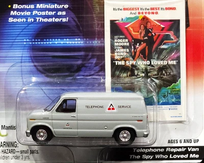 Johnny Lightning Ford Van телефон серии James Bond 007 The Spy Who Loved Me автомобиль - Изображение 1 из 2