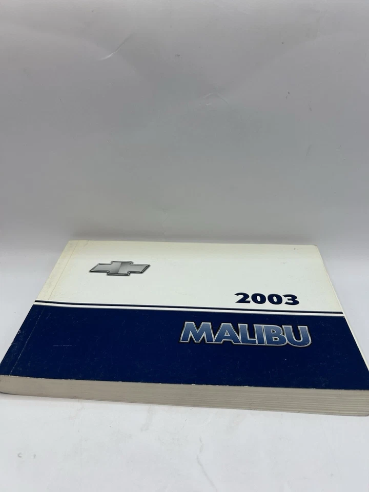 Chevrolet Malibu 2003 manual del propietario Foto 1 de 4