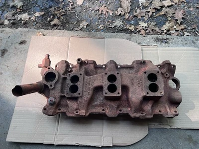 Chevy 348 409 años 60 colector de admisión 3749948 TRI POWER GM Pontiac motor con fecha Foto 1 de 4