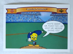 1991 Upper Deck Comic Ball 2 Batting Twoubles Tweety #75 - Picture 1 of 2