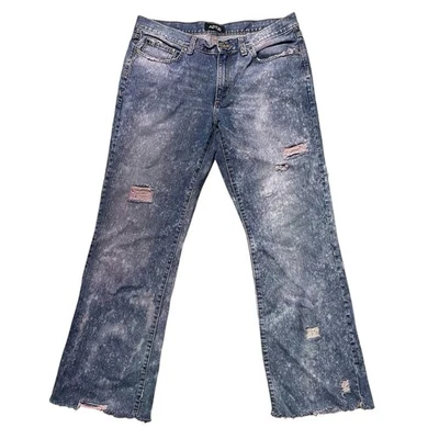 Apt. en apuros 9 vaqueros vaqueros vaqueros. Hombre 36x32 Calce Relajado 100% Algodón Personalizado ÚNICO Foto 1 de 4