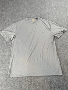 Polo Ralph Lauren Shirt Mens LT Large - Tall- Long Gray Performance Polo 67  - Picture 1 of 11