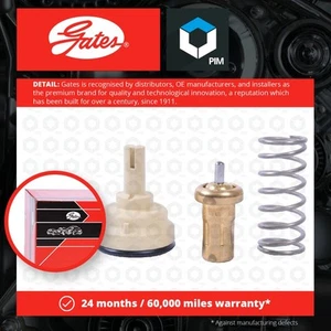 Coolant Thermostat fits SKODA OCTAVIA Mk2 1.4 08 to 13 CAXA Gates 03C121110P New - Picture 1 of 2