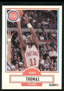 1990-91 Fleer #61 Isiah Thomas - Bild 1 von 2