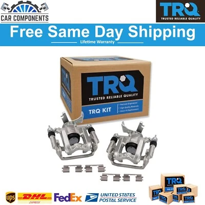 Juego de pinzas de freno traseras TRQ para 13-17 Buick Encore Chevrolet Sonic 15-17 Trax Foto 1 de 4