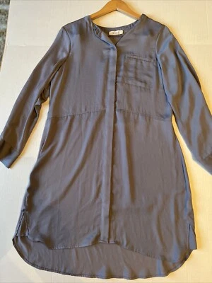 Two by Vince Camuto  Sz S Denim Shirt DressBlue, Chest Pockets Boho Western💖 - Image 1 of 4