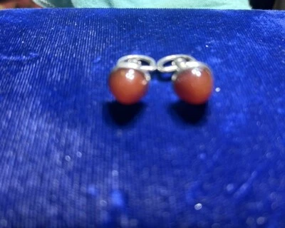 Gemelos Swank de colección rojo cornelio/naranja firmados Foto 1 de 3