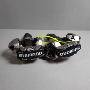 Shimano Pedals Clipless PD-M520 SPD MTB Black (9/16th Thread) L3 - Picture 1 of 11