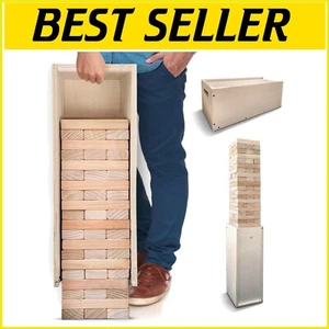 Instant Fun with Giant Tower Game & Built-In Straightener - Eco-Friendly Design - Picture 1 of 7