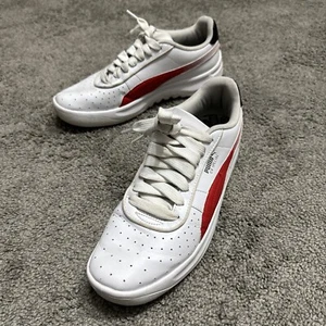 Puma Scuderia Ferrari Race GV White Red Yellow Black Fashion Sneakers Size 12 - Picture 1 of 24