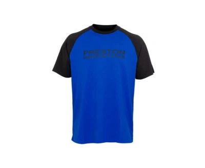 PRESTON INNOVATIONS Preston Raglan T-Shirt BLUE Lightweight "ALL SIZES"