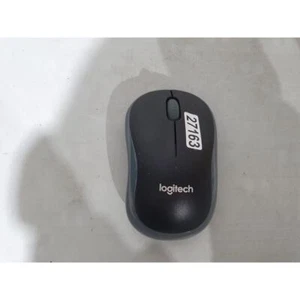 Logitech M185 M-R0061 Optical Mouse Black Wireless 3-Buttons Scroll Wheel for PC - Picture 1 of 7