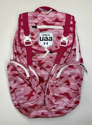 Mochila Grande Under Armour STORM Niñas UAA Circuito Steph Curry Exclusiva Rosa Foto 1 de 4
