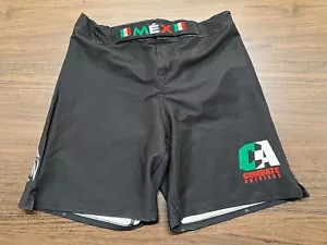 Combate Americas “Mexico” Men’s Black MMA Fighting Shorts - XL - Global - Picture 1 of 5