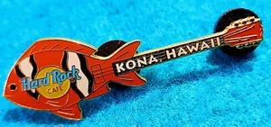 KONA HAWAII NEMO ORANGE CLOWN FISH GUITAR SERIES 2003 Hard Rock Cafe PIN LE - Picture 1 of 1