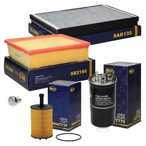 Paquete de inspección juego de filtros + Mannol Combi LL 5W30 envío adecuado para Audi A4 B7 - Imagen 1 de 6