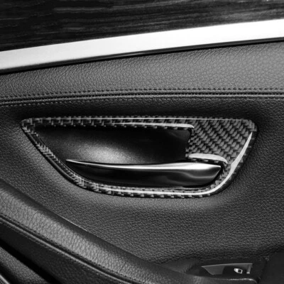 Special Decals For BMW F10 5 Series 11-16 Carbon Fiber Door Bowl Handle Sticker  - Image 1 of 4