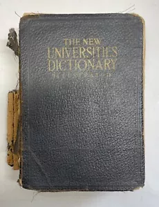 The New Universities Dictionary illustriert 1921 antikes Buch! Aktiver Verfall! - Bild 1 von 24