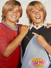 Cole and Dylan Sprouse, Full Page Vintage Pinup