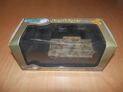 DRAGON ARMOR JAGDTIGER (PORSCHE VERSION) W/ ZIMMERIT ALSACE 1945 1:72 S.EDITION - Image 1 of 4