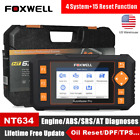 Foxwell NT634 Full System Car OBD2 Diagnostic Scanner Code Reader ABS SRS TPMS