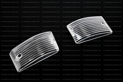 Porsche 924 944 Euro spec Indicador Transparente Señal de Giro Lente Set 1976-1989 Foto 1 de 4